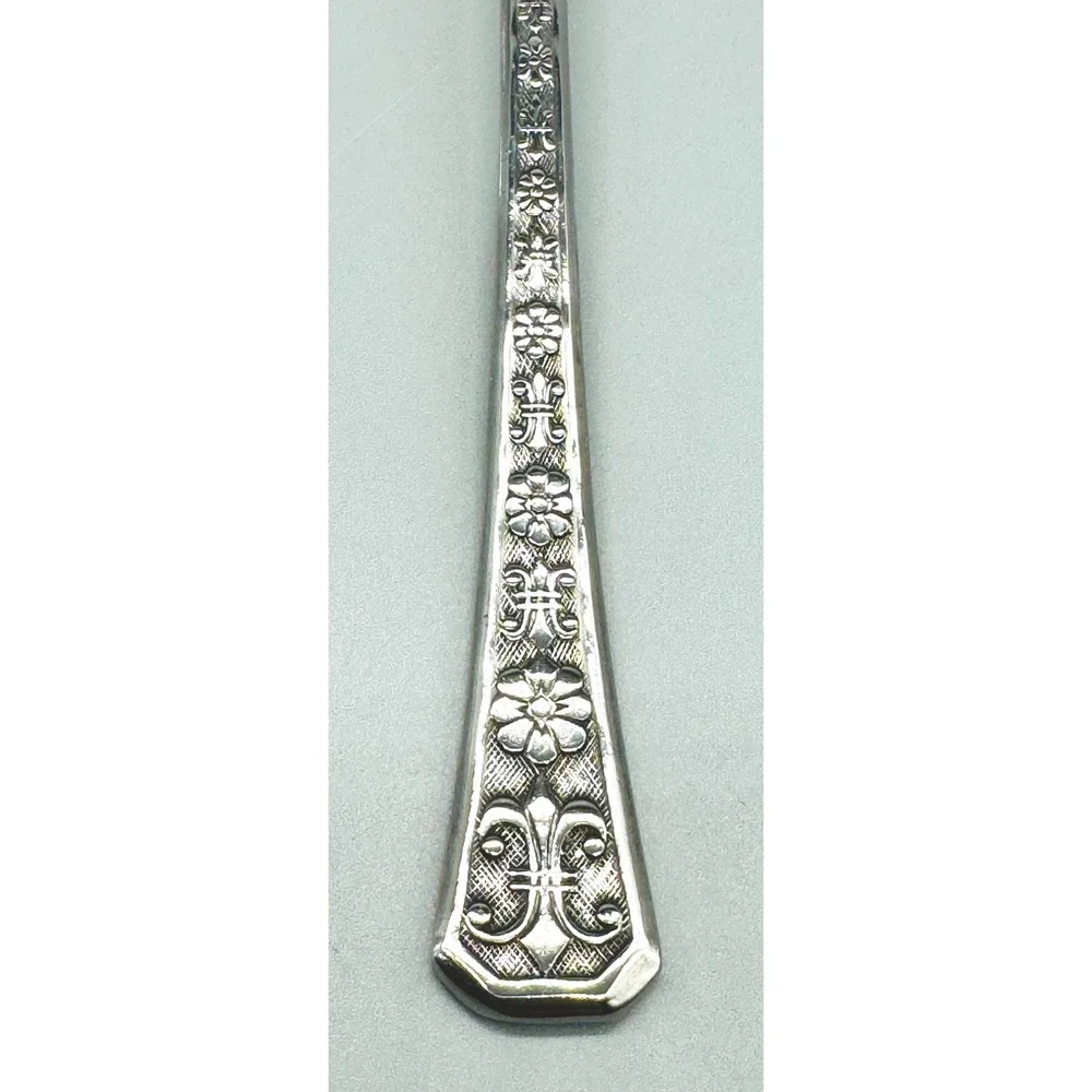 Interpur Florenz 8 Petal Flower Tablespoon Stainless Flatware Korea Lot‎ of 8